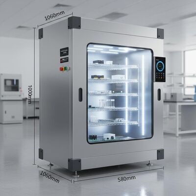 Environmental Testing Chamber with 1060*580*1050mm Exterior Dimensions and More Than 2000 Hours Continuous Lighting Time Featuring Over-temperature Protection